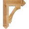 Ekena Millwork Imperial Arts & Crafts Rough Sawn Bracket, Western Red Cedar, 4"W x 16"D x 20"H BKT04X16X20IMP03RWR - alternate 3